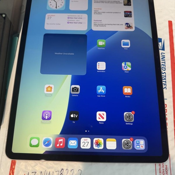 Apple iPad Air 13 inch (M2) 2024 - Wi-Fi, 128 GB, Gray, A2898