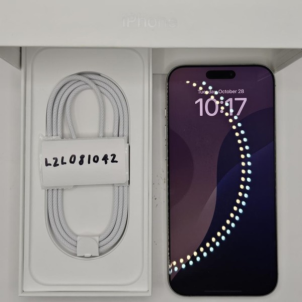 Apple iPhone 16 Pro Max - Unlocked, 256 GB, White, A3084