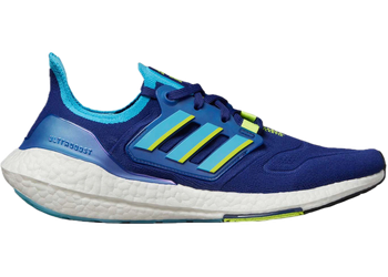 adidas Ultra Boost 22 Legacy Indigo Sky Solar Yellow for sale
