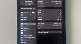 Good
													Apple iPad Air 4th Gen - Wi-Fi, Sky Blue, 256 GB, A2316, photo 2 of 8