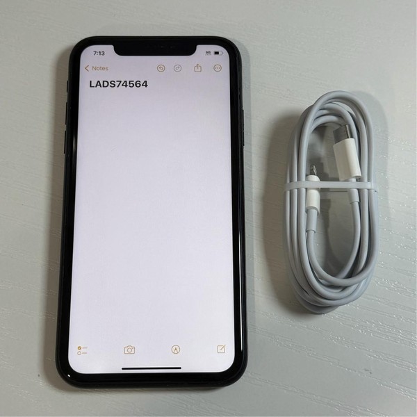 Apple iPhone Xr - Unlocked, 64 GB, Black, A1984