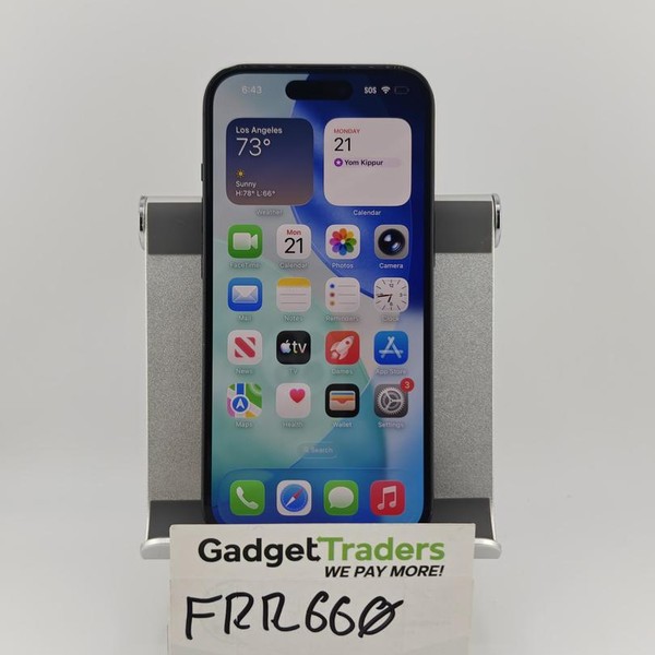 Apple iPhone 15 - T-Mobile, 128 GB, Black, A2846
