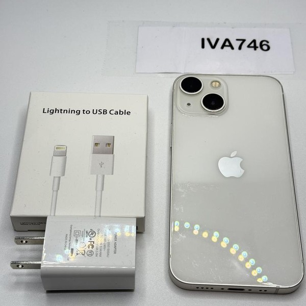 Apple iPhone 13 Mini - Unlocked, 128 GB, Starlight, A2481