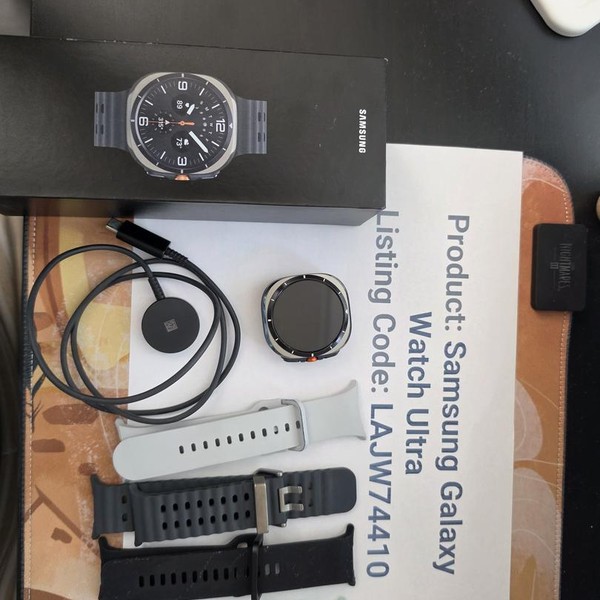 Samsung Galaxy Watch Ultra - Unlocked, Silver, SM-L705U, 47mm