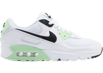 Nike Air Max 90 White Vapor Green Black (Women's) for sale