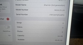 Good
													Apple iPad Air 3rd Gen - Wi-Fi, Gold, 64 GB, photo 3 of 5