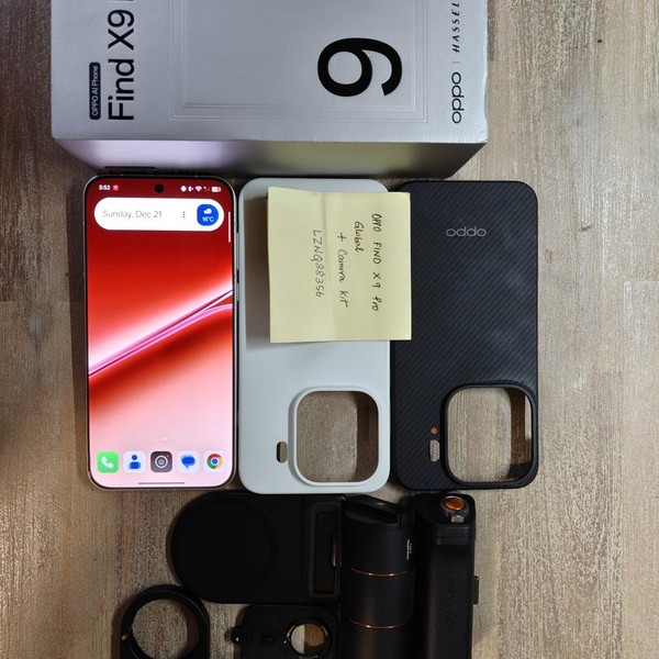 Oppo Find X9 Pro - Unlocked Non-US, 512 GB, Silk White, 16 GB