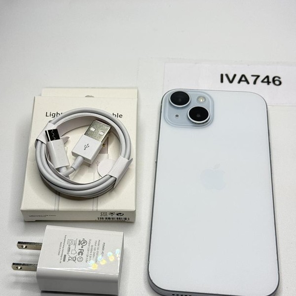 Apple iPhone 15 - Unlocked, 128 GB, Blue, A2846