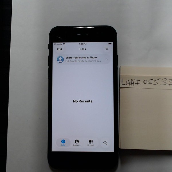 Apple iPhone SE 3rd Gen 2022 - Verizon, 64 GB, Midnight, A2595