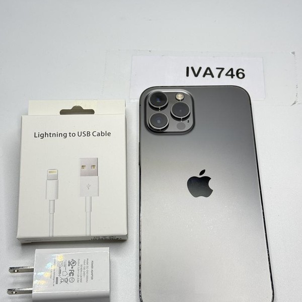 Apple iPhone 12 Pro Max - Unlocked, 256 GB, Graphite, A2342