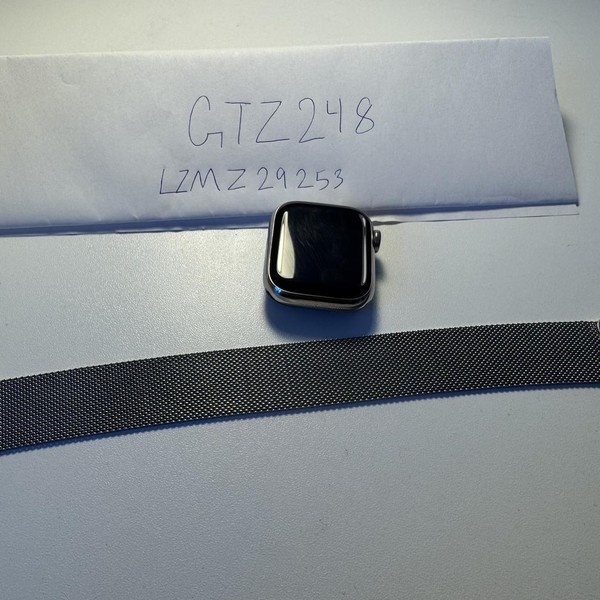 Apple Watch Series 7 41mm - Unlocked, Silver, A2475 - Cellular, Stainless
