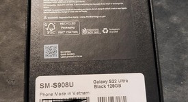 New
													Samsung Galaxy S22 Ultra - T-Mobile, Black, 128 GB, 8 GB, SM-S908U, photo 3 of 3