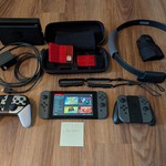 Mint Nintendo Switch - 32 GB, Grey