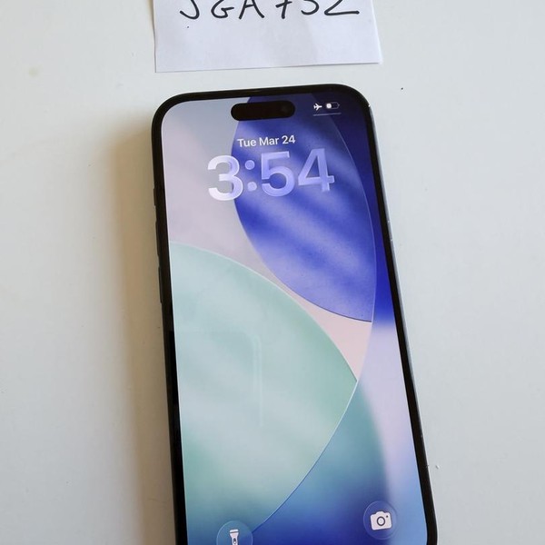 Apple iPhone 15 - Unlocked, 256 GB, Black, A2846