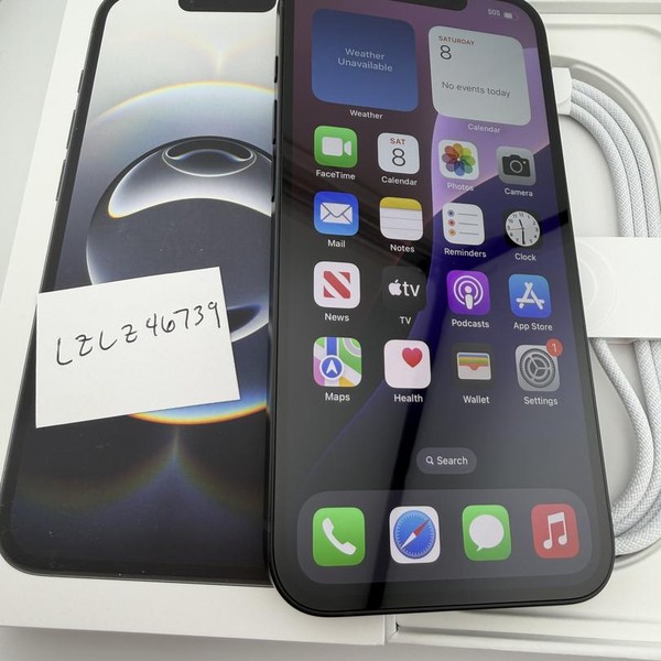 Apple iPhone 16e - Unlocked, 128 GB, Black, A3212