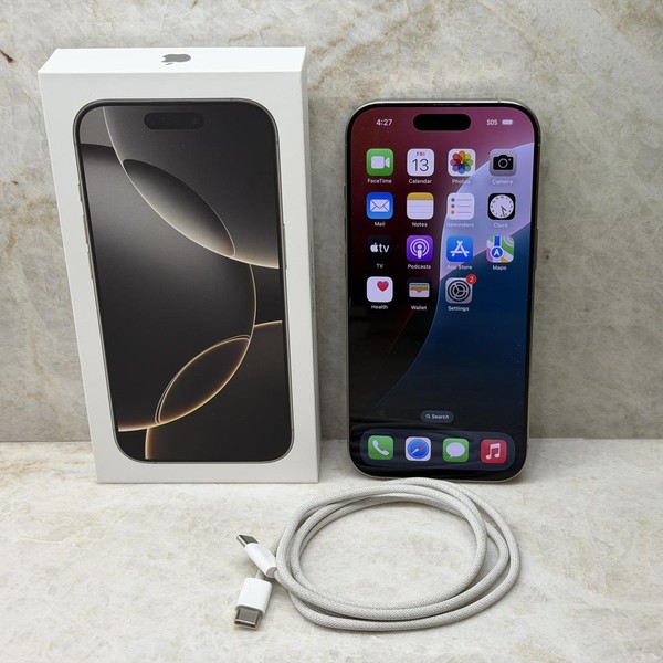 Apple iPhone 16 Pro - Unlocked, 256 GB, Natural, A3083