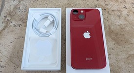 Good
													Apple iPhone 13 Mini - Unlocked, Red, 128 GB, A2481, photo 1 of 9
