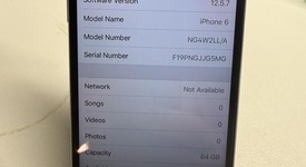 Good
													Apple iPhone 6 - AT&T, Gray, 64 GB, A1549, photo 4 of 6