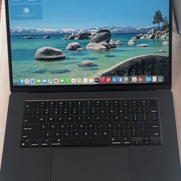 MacBook Air 2023 (M2) - 15 inch - 256 GB, Midnight, 8 GB, Apple M2