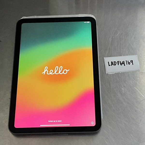 Apple iPad Mini 6th Gen - Wi-Fi, 64 GB, Gray, A2567