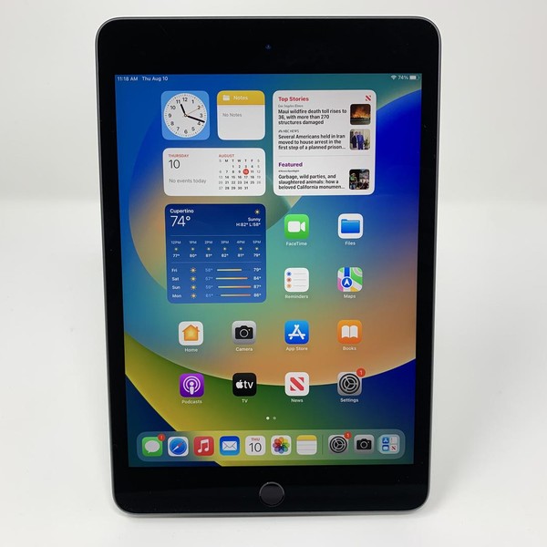 Apple iPad Mini 5th Gen - Wi-Fi, 64 GB, Gray