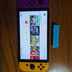 Good Nintendo Switch - OLED - 64 GB, Red & Blue