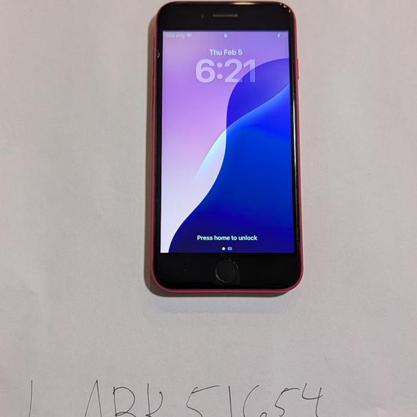 Apple iPhone SE 2nd Gen 2020 - Unlocked, 128 GB, Red, A2275