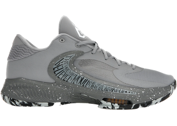 Nike Zoom Freak 4 Wolf Grey Cool Grey Black for sale