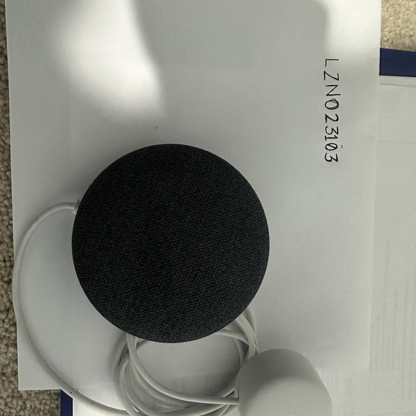 Google Nest Home Mini 2nd Gen - Charcoal