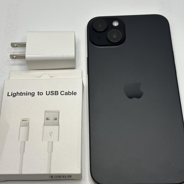 Apple iPhone 15 Plus - Unlocked, 128 GB, Black, A2847