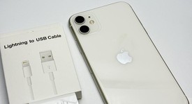 Good
													Apple iPhone 11 - Unlocked, White, 128 GB, A2111, photo 2 of 5