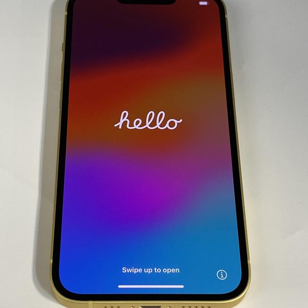 Apple iPhone 14 - Unlocked, 128 GB, Yellow, A2649