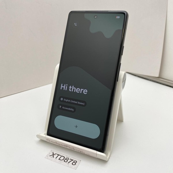 Google Pixel 6a - Unlocked, 128 GB, Chalk, 6 GB, GX7AS