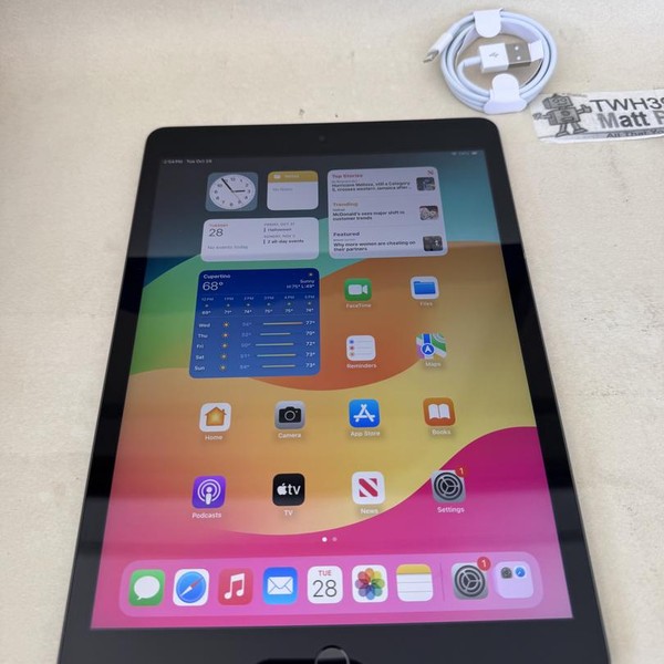 Apple iPad 9th Gen - Unlocked, 256 GB, Gray, A2603