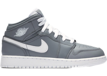 Jordan 1 Mid Cool Grey White (GS) for sale