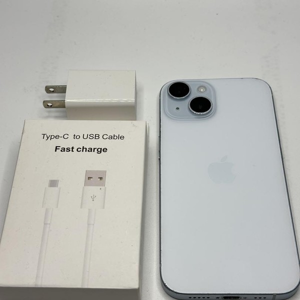 Apple iPhone 15 - Unlocked, 128 GB, Blue, A2846