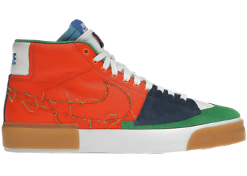 Nike SB Zoom Blazer Mid Edge Safety Orange University Gold for sale
