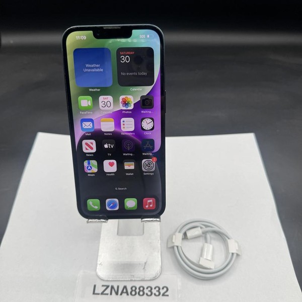 Apple iPhone 14 - Unlocked, 128 GB, Midnight, A2649