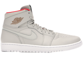 Jordan 1 Retro High Nouveau Pure Platinum Bright Crimson for sale