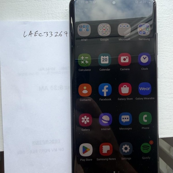 Samsung Galaxy S20 Ultra 5G - AT&T, 128 GB, Black, 12 GB, SM-G988U