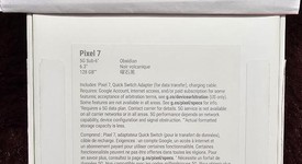 Good
													Google Pixel 7 - Unlocked, Obsidian, 128 GB, 8 GB, GVU6C, Sub-6 5G, photo 3 of 10