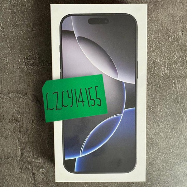 Apple iPhone 16 Pro Max - Unlocked Non-US, 512 GB, Black, A3296