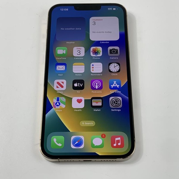 Apple iPhone 13 Pro Max - Unlocked, 128 GB, Gold, A2484