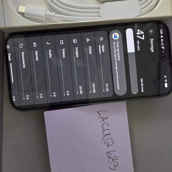 Google Pixel 10 Pro - Unlocked, 128 GB, Obsidian, G4QUR