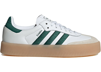 adidas Sambae White Collegiate Green Gum for sale