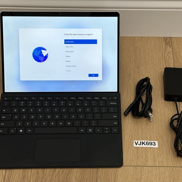 Microsoft Surface Pro X - SQ1, Platinum, 128 GB, 8 GB, Wi-Fi Only