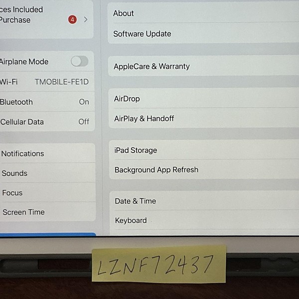 Apple iPad 6th Gen - AT&T, 128 GB, Gold, A1954