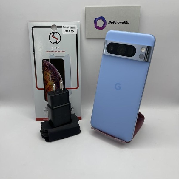 Google Pixel 8 Pro - Unlocked, 128 GB, Bay, 12 GB, G1MNW, mmWave 5G