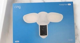 New
													Ring Floodlight Cam Wired Pro - White, photo 2 of 5