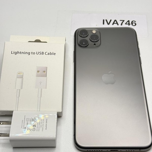 Apple iPhone 11 Pro Max - Unlocked, 256 GB, Gray, A2161